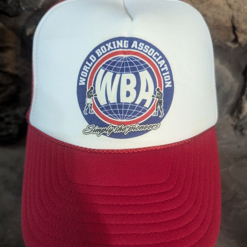 Rare Original Vintage WBA World Boxing Pioneers Promo Snapback Hat NOS